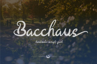 Bacchaus Script: A Classy Typeface for Editorial Design