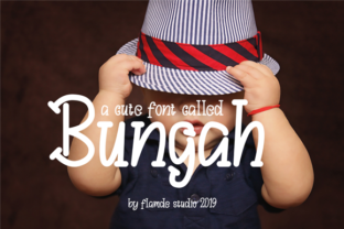Bungah: A Playful Script Handwritten Font for Fun Campaigns
