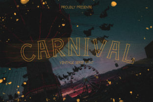 Carnival: The Vintage Serif Font for Handmade Brands