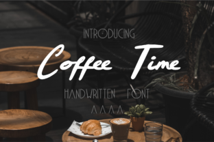 Coffee Time Font: Elevate Your Brand with Script Handwritten Style