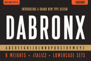 Dabronx Font Review: A Condensed Sans Serif for Modern Design