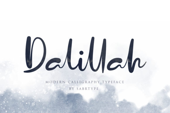 Dalillah: The Modern Script Font for Handmade Brands