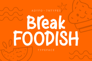 Designing Bold Brands with Break Foodish Typeface