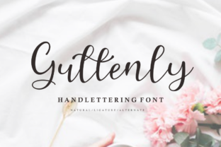 Guttenly: The Elegant Script Font for Small Business Branding