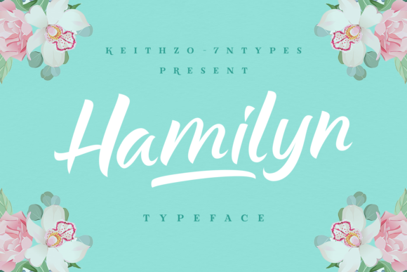 Hamilyn: The Fresh Brush Font for Summer Crafts