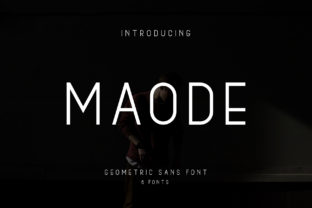 Maode Family: A Classy Sans Serif for Modern Design