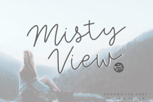 Misty View: The Chic Handwritten Font for Small Business Branding