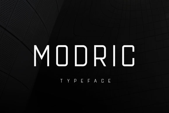 Modric: A Powerful Sans Serif Typeface for Digital Design