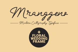 Mranggens: A Modern Script Handwritten Font for Editorial Design
