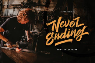 Never Ending Font Review: A Vintage Script for Modern Brands