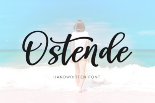 Ostende: An Elegant Script Handwritten Font for Makers