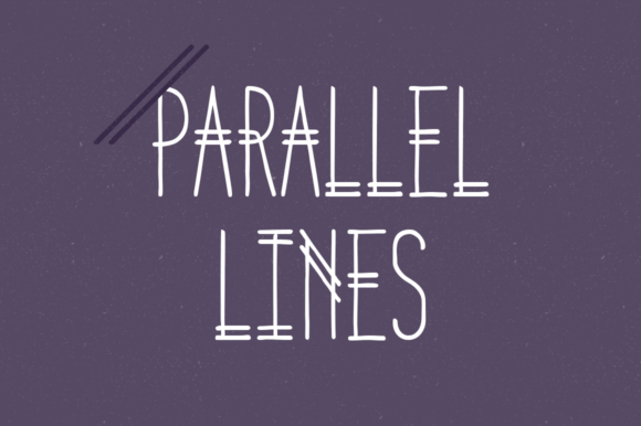 Parallel Lines: A Skinny Handwritten Font for Bold Branding