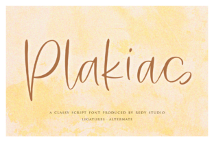 Plakias Font Review: Elevate Your Brand with Classy Script