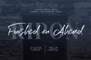 Ripon Duo: A Premium Serif and Script Font Pair