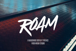 Roam Font Review: Bold Handwritten Style for Branding