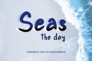 Seas the Day: A Charming Script Font for Branding