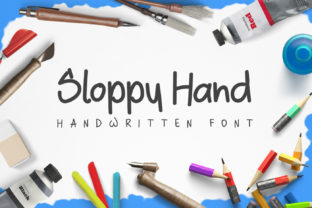 Sloppy Hand: The Ultimate Script Font for Playful Branding