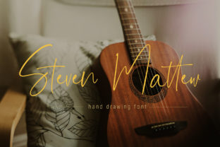 Steven Mattew: A Fresh Script Font for Modern Editors
