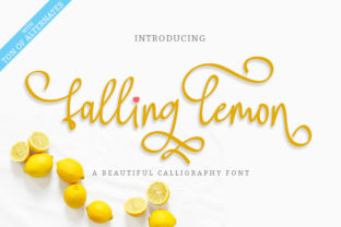 Why Falling Lemon Font Elevates Small Business Branding